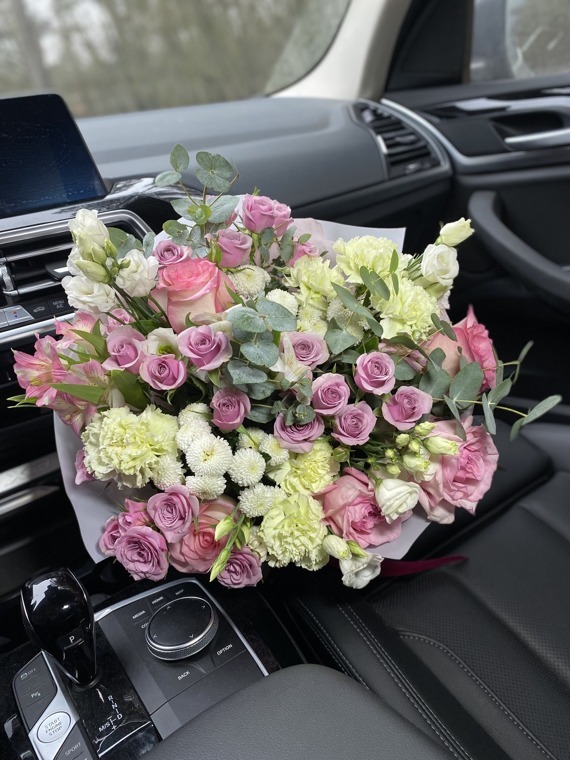 Авторский букет "Летняя симфония" Авторский букет "Летняя симфония"
